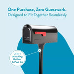 Architectural MB1 Mailbox & Post Package