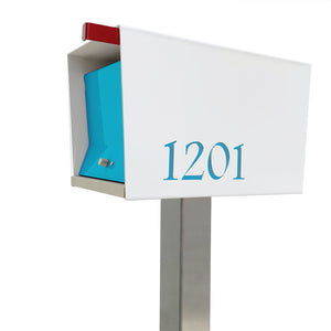 The Original UptownBox in Arctic White - Modern Mailbox