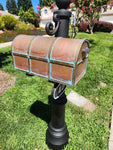 Streetscape Westchester Brass Mailbox with Flag