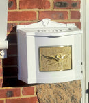 Wall Mount Mailbox with Eagle Emblem