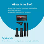 Architectural Roxbury Mailbox & Post Package