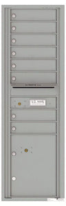 4C15S-08-4C Horizontal Mailbox-Silver Speck