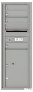 4C13S-05-4C Horizontal Mailbox-Silver Speck