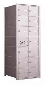 140072A-4B Horizontal Mailbox-Anodized Aluminum