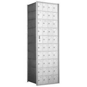 1600104A-4B Horizontal Mailbox-Satin Nickel