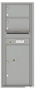 4C12S-02-4C Horizontal Mailbox-Silver Speck