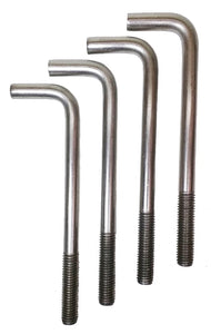 CBU Anchor Bolt Kit - to Connect Pedestal Stand to Wet Concrete (4 Bolts)