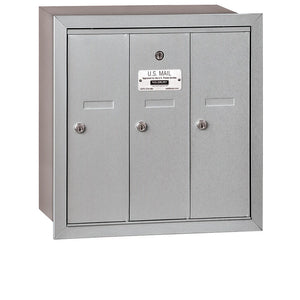 3503RU-Vertical Apartment Mailbox-Aluminum