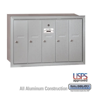 3505RU-Vertical Apartment Mailbox-Aluminum