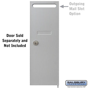 Salsbury 3569 Outgoing Mail Slot Option - On Far Left Door of Vertical Mailbox