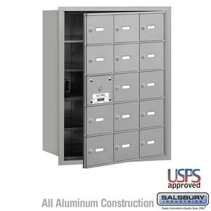 3615FU-4B Horizontal Mailbox-Aluminum