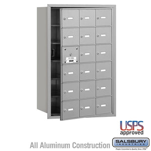 3618FU-4B Horizontal Mailbox-Aluminum