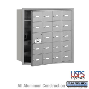 3620FU-4B Horizontal Mailbox-Aluminum