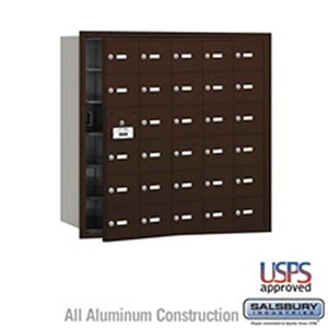 3630FU-4B Horizontal Mailbox-Bronze