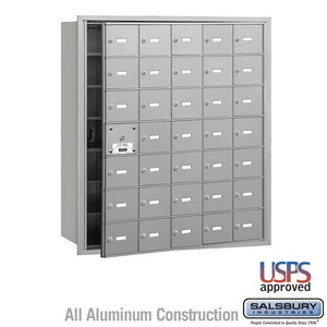 3635FU-4B Horizontal Mailbox-Aluminum