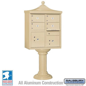 3305RU-Cluster Mailbox, Parcel Delivery Mailboxes-Sandstone