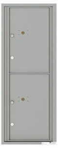 4C12S-2P-4C Horizontal Mailbox-Silver Speck