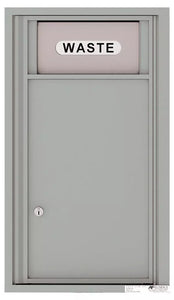 4C09S-Bin-4C Horizontal Mailbox-Silver Speck