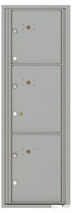 4C14S-3P-4C Horizontal Mailbox-Silver Speck