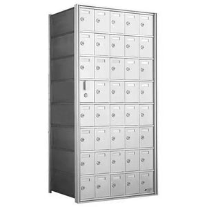 160086A-4B Horizontal Mailbox-Satin Nickel