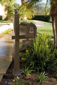 Signature Keystone Series Mailbox and Deluxe Post Packages