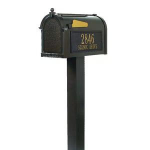 Whitehall Premium Streetside Mailbox Package