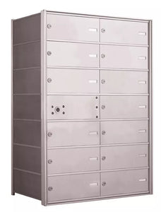 140074DA-4B Horizontal Mailbox-Anodized Aluminum