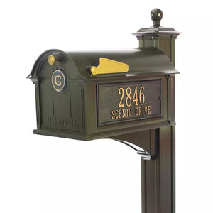 WH-BAL-Mailbox & Post Combo-Bronze