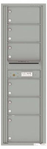 Versatile Front Loading Commercial Mailbox with 6 Tenant Doors