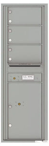 4C14S-03-4C Horizontal Mailbox-Silver Speck