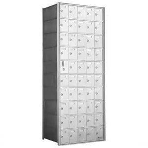 1600105A-4B Horizontal Mailbox-Satin Nickel