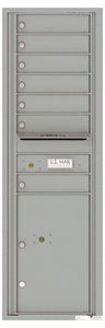 4C15S-07-4C Horizontal Mailbox-Silver Speck