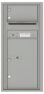 4CADS-01-4C Horizontal Mailbox-Silver Speck