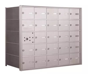 140055A-4B Horizontal Mailbox-Anodized Aluminum