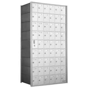 160096A-4B Horizontal Mailbox-Anodized Aluminum