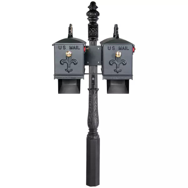 Twin Mailbox Deluxe System # 1