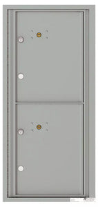 4CADS-2P-4C Horizontal Mailbox-Silver Speck