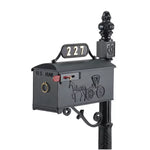 Residential Mailbox System with Horse and Buggy Mailbox