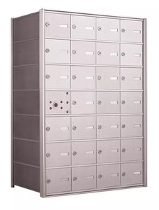 140074A-4B Horizontal Mailbox-Anodized Aluminum