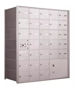 140075PLA-4B Horizontal Mailbox-Anodized Aluminum